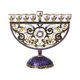 thumbnail image 5 of Menorah Pintado MENORAH CANTELABRUM RELIGIONES 9 RAMA DE REGALO DE FIESTA, 5 of 5