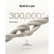 thumbnail image 4 of Cable USB-C a USB-C Belkin Eco de 2 m y 60 W de carga rápida, color arena, 4 of 9
