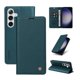 thumbnail image 4 of Funda Billetera de Cuero para Samsung Galaxy S24 con Tarjetero y Soporte - Tapa Magnética Azul, 4 of 6