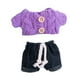 thumbnail image 1 of Ropa Para Muñecas De 15 Cm, Accesorios Para Muñecas, Juguetes Para Niños, Accesorios Para Fotos, Colgante Para Muñecas, Color Morado Oscuro, 1 of 3