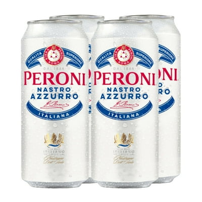 Cerveza Lager 5.1° Pack 4 Lata 2000 Ml Peroni