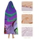 thumbnail image 4 of Danny Phantom Manta Capa Con Capucha Anti Bolitas Manta De Lana Ártica Suave Manta Portátil De Felpa Ligera Y Lujosa Poncho Para Siesta En Casa Y Oficina 100*130cm, 4 of 6