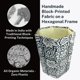 thumbnail image 2 of Cesto de basura Fern Trail de 12,49 L, pequeño bloque decorativo impreso, 2 of 9