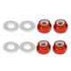 thumbnail image 1 of 8 Tuercas De Bloqueo De Rueda M3 Con Junta Para Wltoys 144001 1:14 RC Off-Road Car Red, 1 of 5