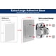 thumbnail image 3 of Soporte ajustable para ducha NearMoon, impermeable, cromado, 3 of 8