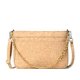 thumbnail image 1 of Cartera Sharo Corcho Natural Pequeña y Bandolera Compacta, 1 of 6