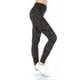 thumbnail image 3 of Saronite Leggings de Yoga de Cintura Alta y Largo Completo con Estampado Tie Dye Oscuro (para Mujer), 3 of 5
