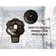 thumbnail image 5 of Kit de manija para grifo T & T Hardware MXT111 gris acrílico, 5 of 6