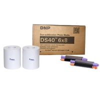 Set De Soportes Fotográficos Dnp Ds40 De 15 X 20 Cm Con Cinta, 2 Rollos (200 Impresiones)