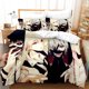 thumbnail image 3 of Tokyo Ghoul Bedding Set Duvet Cover Comforter Cover Pillowcases Fans Gift3-Piece Bedding Set (1 Duvet Cover + 2 Pillow Shams), 3 of 4