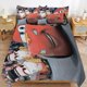 thumbnail image 4 of Cars Lightning McQueen Boys 3 Piece Bedding with 1 Duvet Cover And 2 Pillowcases Queen Bed Sheets, 4 of 5