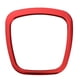 thumbnail image 1 of Anillo De Ajuste Del Logotipo Del Emblema Del Volante Del Coche Para Audi A4 B6 B7 B8 A3 NUEVO Rojo, 1 of 5