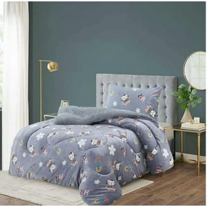 Genérico - Cobertor Chiporro Infantil 1.5 Plaza Gris Gata
