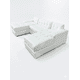 thumbnail image 3 of Sofa U Seccional Blanco Ecocuero, 3 of 3