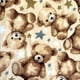 thumbnail image 3 of Kit de Manta de Forro Polar YourFleece 152 × 152 cm Estrellas de Ositos, 3 of 7