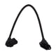 thumbnail image 1 of Cable de alimentación C14 a C13 Enchufe C14 de a enchufe C13, cable de extensión de fuente de alimentación, cable de extensión negro duradero 30 centimetros, 1 of 5