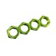 thumbnail image 3 of Juego De 4 Tuercas Hexagonales Para Ruedas Para Vehículos RC 1:7 1:8, Accesorios De Repuesto, Color Verde, 3 of 5