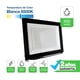 thumbnail image 2 of Foco Proyector Led Reflector 300w Ip65 Ik08 Luz Blanca Sec Negro Blanco Frío, 2 of 8