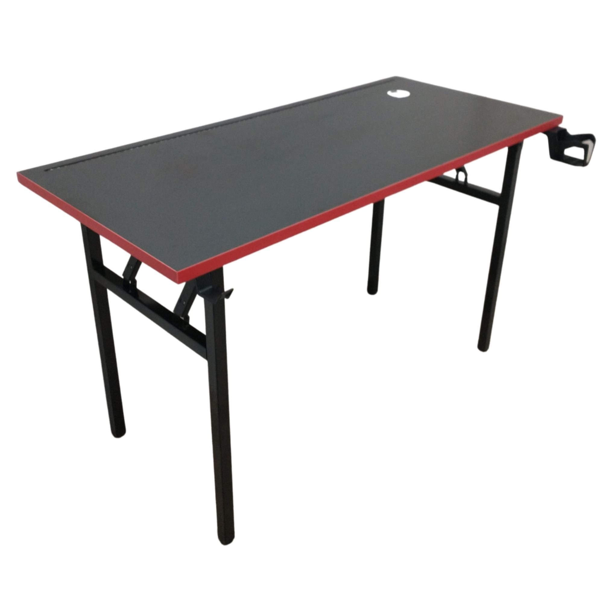 Velazio - Mesa Plegable Para Trabajos Pesados Uso Industrial 130 Cm Patas De Fierro Rojo
