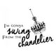 thumbnail image 1 of Decomural Swing From The Chandelier Lorde WS-44057, 1 of 2