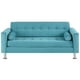 thumbnail image 1 of Sofa Retro 3c Felpa 12 Turquesa, 1 of 6