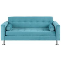 Bodevir - Sofa Retro 3C Felpa 12 Turquesa