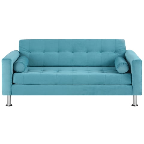 Bodevir - Sofa Retro 3C Felpa 12 Turquesa