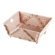 thumbnail image 2 of Cesta Plegable 23x20cm Soporte Para Frutas Y Verduras Para Cocina, Dormitorio, Salón, Rosa, 2 of 5