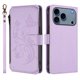 thumbnail image 2 of Funda Cartera Mariposa para [iPhone 18 Pro Max] con Soporte y Cremallera Morado claro, 2 of 6