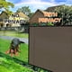 thumbnail image 3 of Pantalla de privacidad para cercas Cisvio 91 cm × 3 m color marrón 170 GSM, 3 of 8