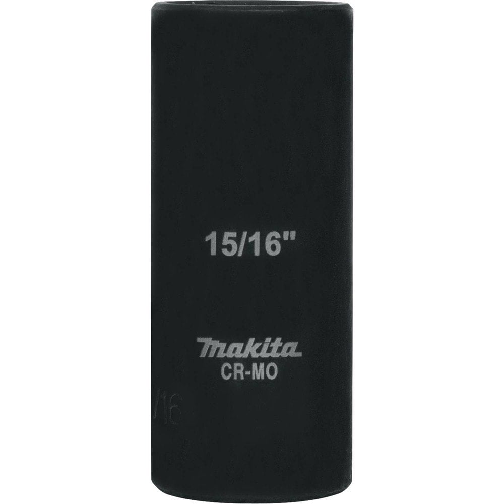 Juego De Enchufes Makita Deep Well Impact 15/16 Pulgadas 1/2 Pulgadas