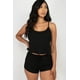 thumbnail image 1 of Conjunto De Top Y Shorts Con Tirantes Acanalados, 1 of 2