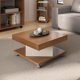 thumbnail image 3 of Mesa De Centro Saara Cuadrada Cerezo - Beige, 3 of 7