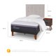 thumbnail image 3 of Cama Europea Curve Ortopedic Adv 1.5 Plazas Tig T, 3 of 10