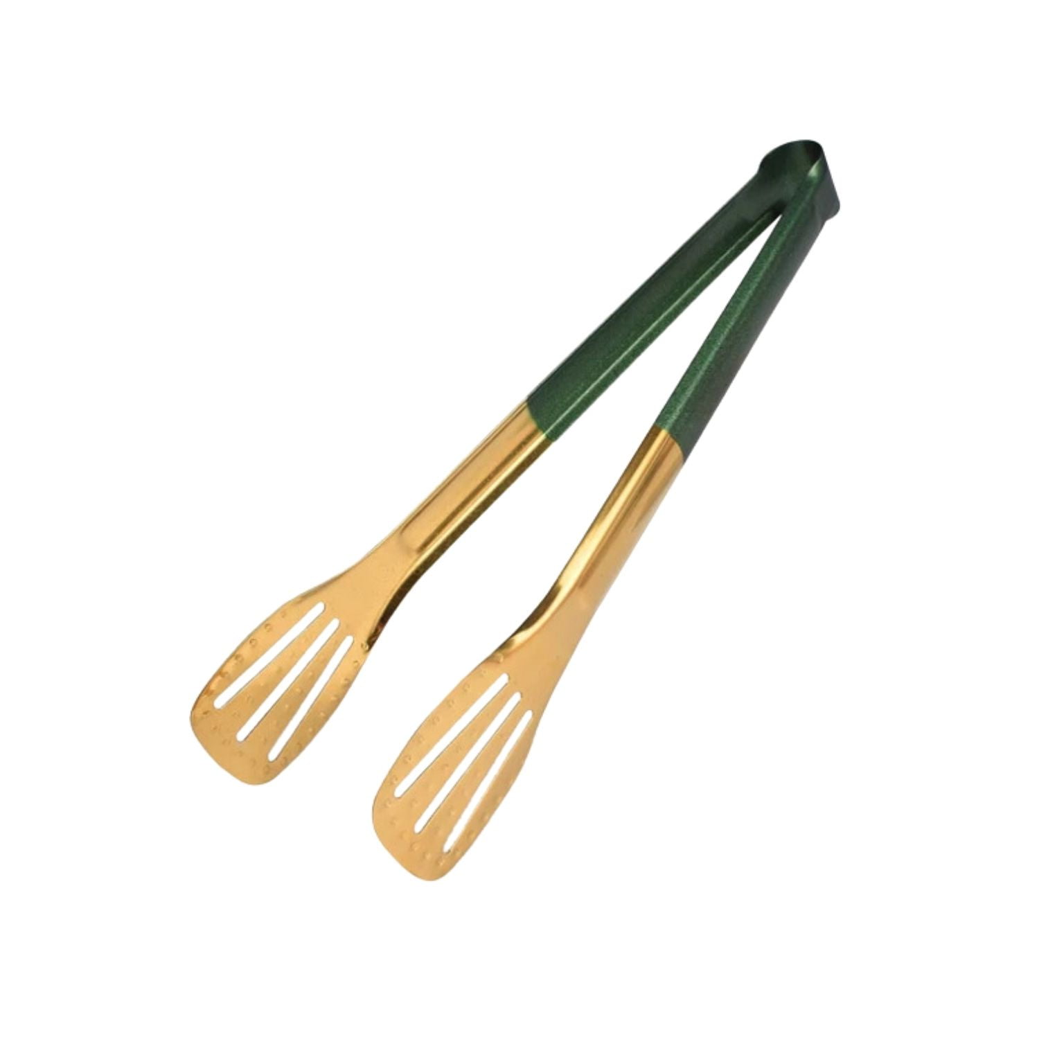 Santú Home & Deco - Pinza De Cocina Acero Inoxidable 23 Cm Verde
