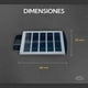 thumbnail image 3 of Luminaria Led 50 W Solar Contra Agua negro, 3 of 9