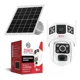 thumbnail image 1 of Cámara De Seguridad 2.4g Zeker Solar Doble 3mp Impermeable Blanco, 1 of 3