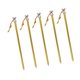 thumbnail image 4 of 5 Estacas Para Carpa Con Tornillos Y Correas Para El Suelo Para Carpas De Playa, Patios Y Lonas Doradas, 4 of 5