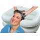 thumbnail image 2 of Lavabo inflable para champú BOLESHU para mesita de noche, PVC blanco, 2 of 9