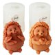 thumbnail image 1 of Molde para velas Zohuyar, 2 piezas, silicona, erizo, 1 of 7