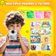 thumbnail image 5 of Cámara de impresión instantánea HiMont Kids 1080P HD con 3 rollos de papel, 5 of 7