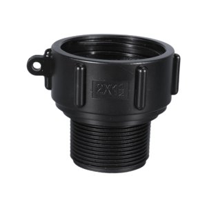 Ioensy - Adaptador De Bolsa Ibc Adaptador De Manguera Ibc Resistente Adaptador De Drenaje De Tanque De Bolsa Ibc Tapa Ibc 48 Mm