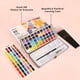 thumbnail image 5 of Set de pintura de acuarela Grabie de 50 colores con pincel, 5 of 6