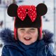 thumbnail image 2 of Disney Minnie Mouse Conjunto de Gorro Trapper de Forro Polar y Manoplas para Niños Pequeños, 2 of 7