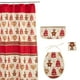 thumbnail image 1 of SET BAÑO NAVIDAD 4 PIEZAS CRUDO ROJO, 1 of 5