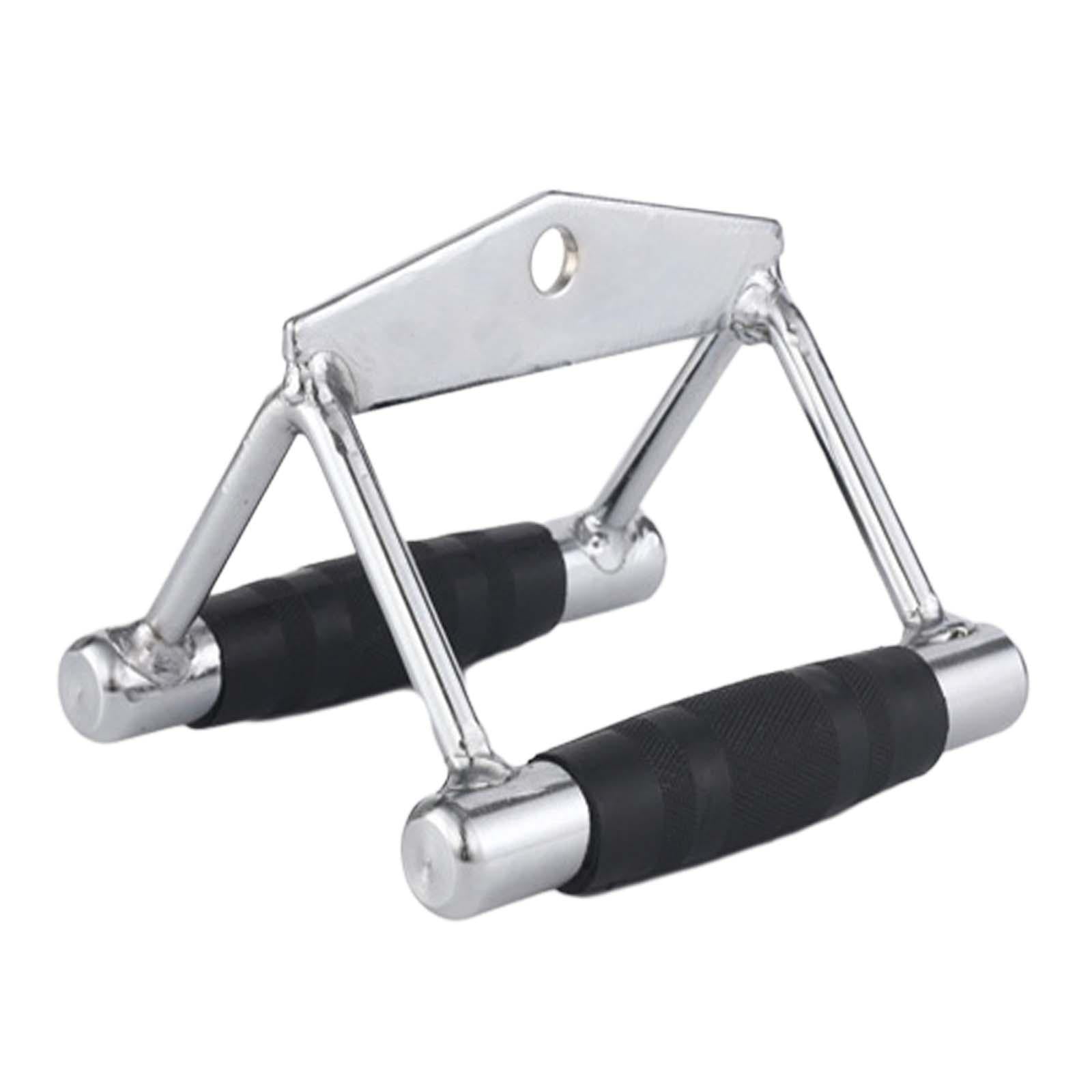 Magideal - Mango Doble En D, Accesorio De Mango De Cable De Presión Hacia Abajo Mango De Entrenamiento De Remo Barra De Presión Antideslizante Para Máquina De Ti Estilo A