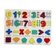 thumbnail image 2 of Rompecabezas De Madera Para Niños Pequeños Rompecabezas De Aprendizaje Juguetes Para 3 4 5 Años Niñas Niños S Tablero De Números, 2 of 5