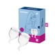 thumbnail image 1 of Satisfyer Set de 2 Copitas Menstruales Feel Secure Blanco, 1 of 7