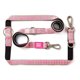 thumbnail image 1 of Correa Multifuncional Para Perros Talla M Diseño Rosado, 1 of 4