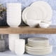thumbnail image 5 of Juego de vajilla Gibson Home Zen Buffet de porcelana, 40 piezas, blanco, 5 of 7